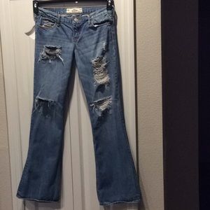 Hollister distressed jeans